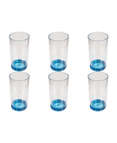 Abode Homewares набор из 6 стаканов double old fashioned с ребристой текстурой