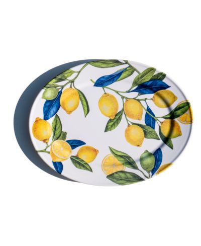 Abode Homewares Lemon Orchard Oval Platter