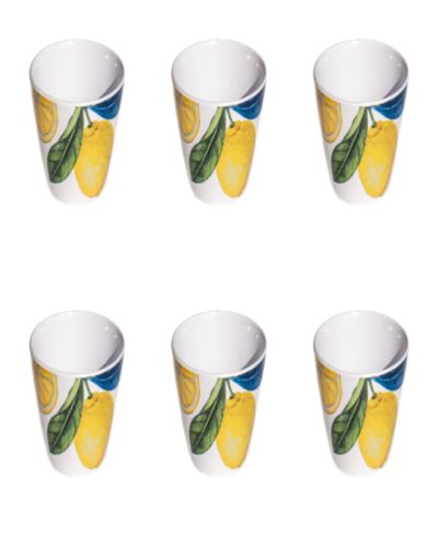 Abode Homewares Lemon Orchard 6-Pc. Dip Bowls, Service For 6