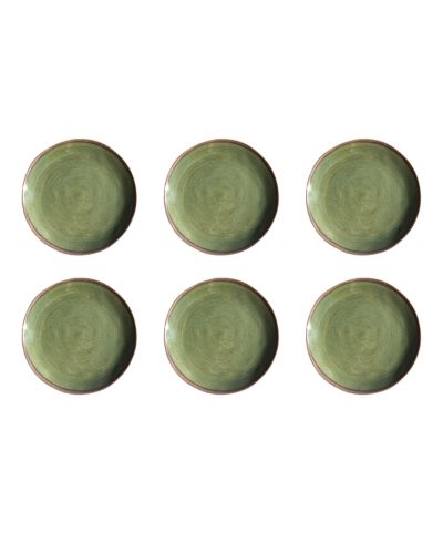 Набор тарелок для салата Abode Homewares Retreat Pottery 6-Pc. на 6 персон