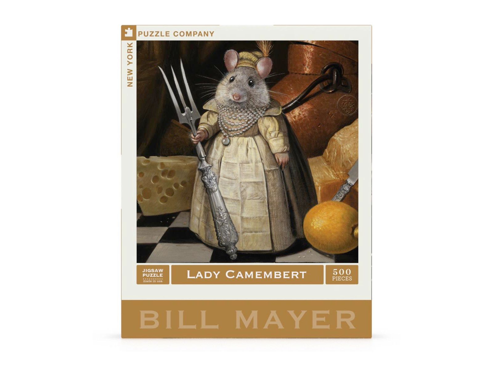 Пазл New York Puzzle Company Lady Camembert 500 Piece