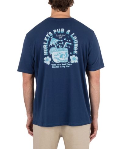 Hurley Men's Loungin Short Sleeve T-Shirt