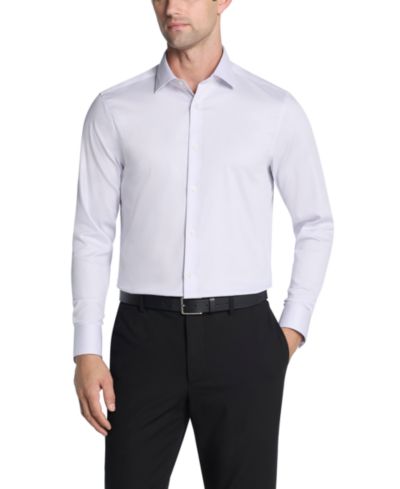 Calvin Klein Men's Performance Wrinkle Free Stretch Shirt, Regular Fit