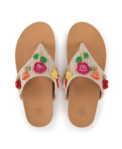 The Sak Womens Everly Crochet Sandal