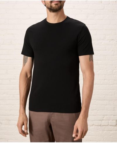 Pact Men's Organic Cotton Luxe Stretch Jersey Slim Crew Neck Tee
