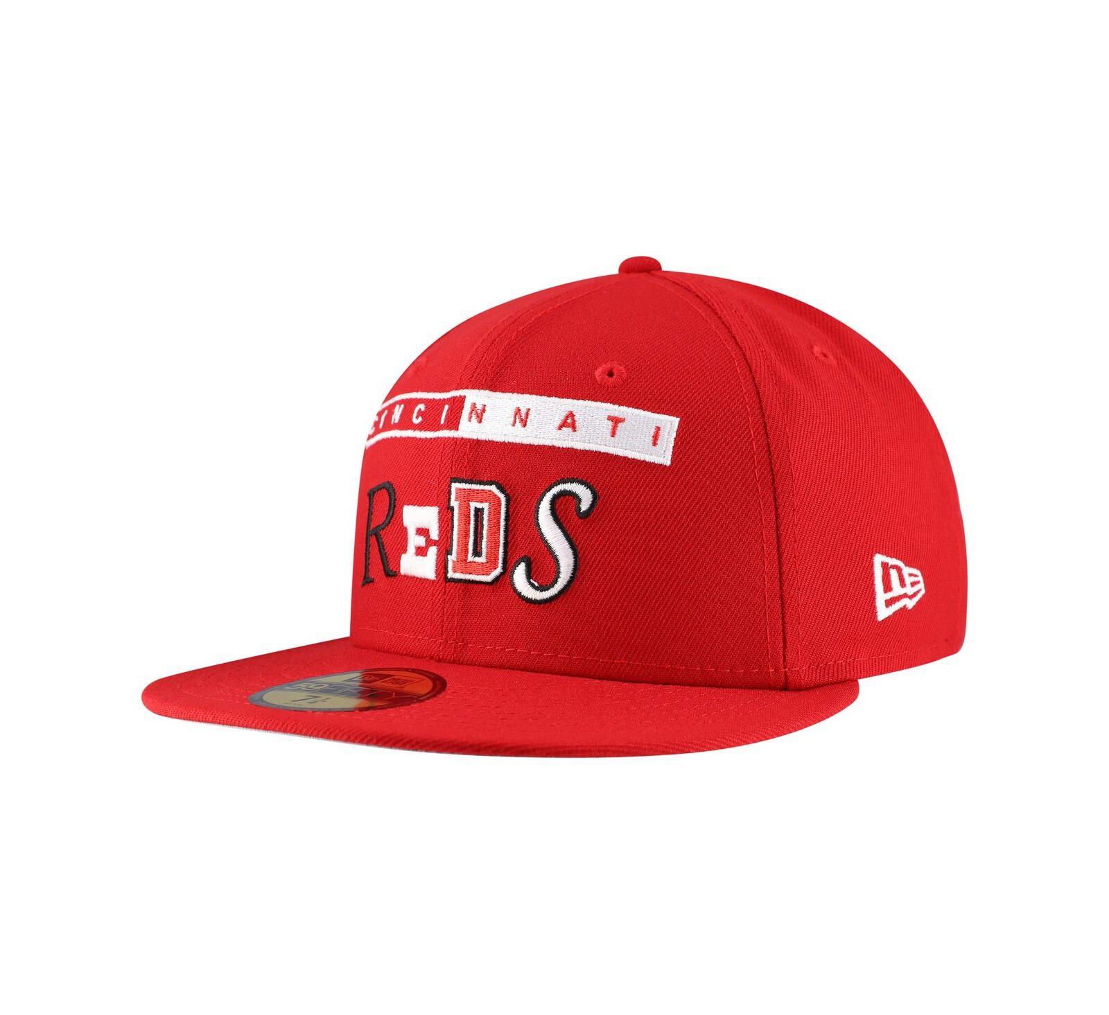 Мужская кепка New Era Red Cincinnati Reds Ransom 59FIFTY