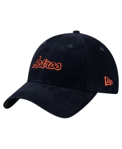 New Era Women's Navy Houston Astros Corduroy 9TWENTY Adjustable Hat