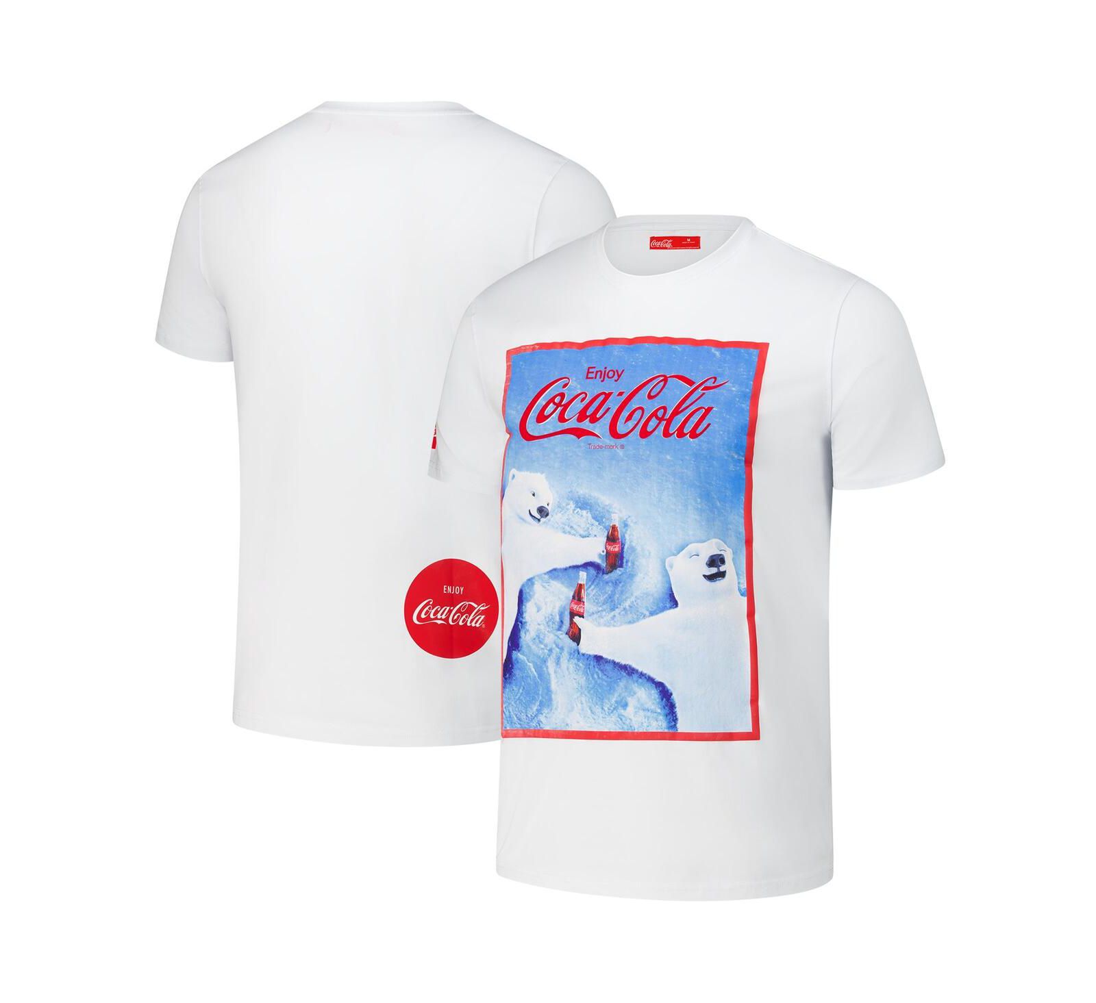 Freeze Max Men's White Coca-Cola Snow Angels T-Shirt