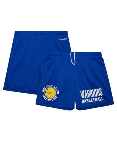 Мужские шорты Mitchell & Ness Golden State Warriors Hardwood Classics Gameday Mesh