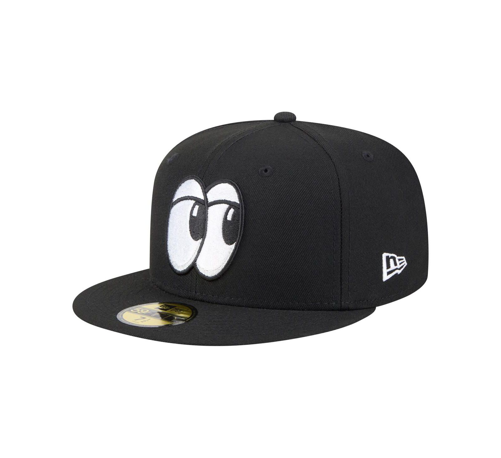 New Era Men's Black Chattanooga Lookouts Authentic Collection 59FIFTY Hat