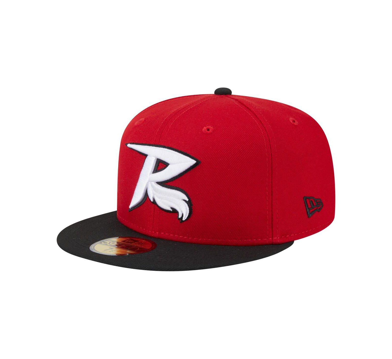 New Era Men's Red/Black Richmond Flying Squirrels Authentic Collection 59FIFTY Hat