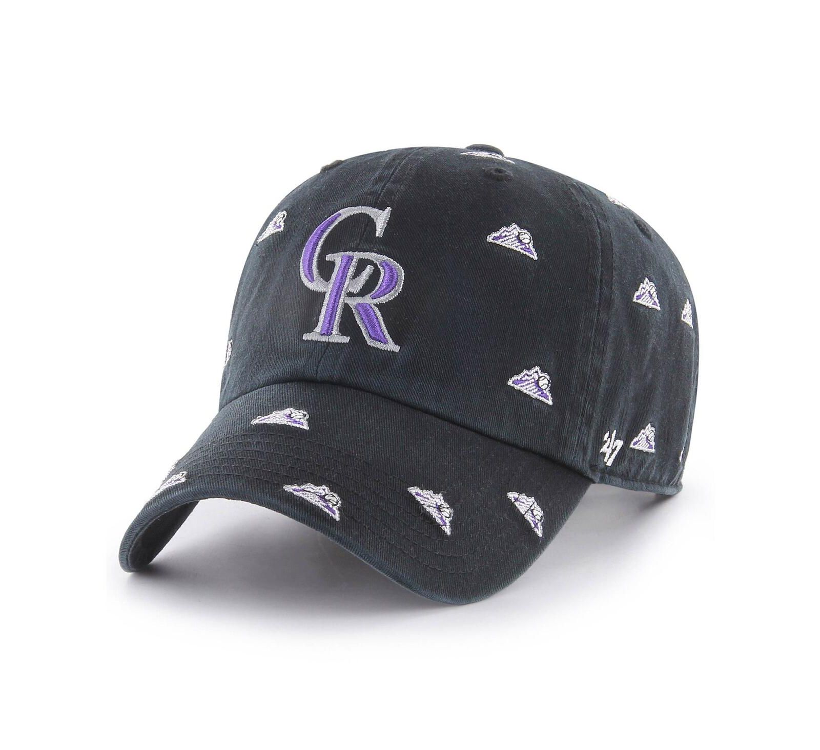 Женская регулируемая кепка '47 Brand Colorado Rockies Black