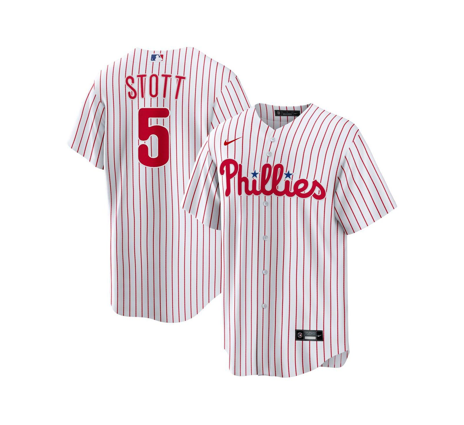 Nike Мужская реплика джерси Bryson Stott Philadelphia Phillies White