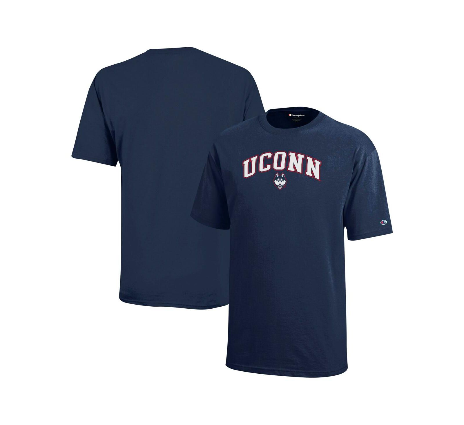 Детская футболка Champion с логотипом UConn Huskies Navy