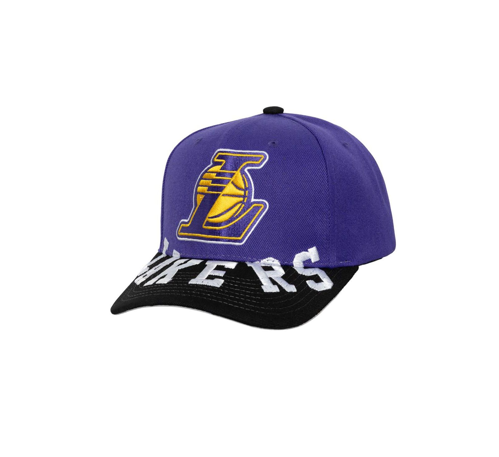 Мужская кепка Mitchell & Ness Purple/Black Los Angeles Lakers