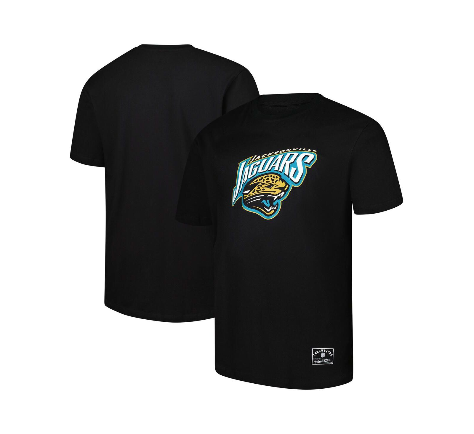 Mitchell & Ness Мужская футболка Jacksonville Jaguars Classic Crew Neck, Black