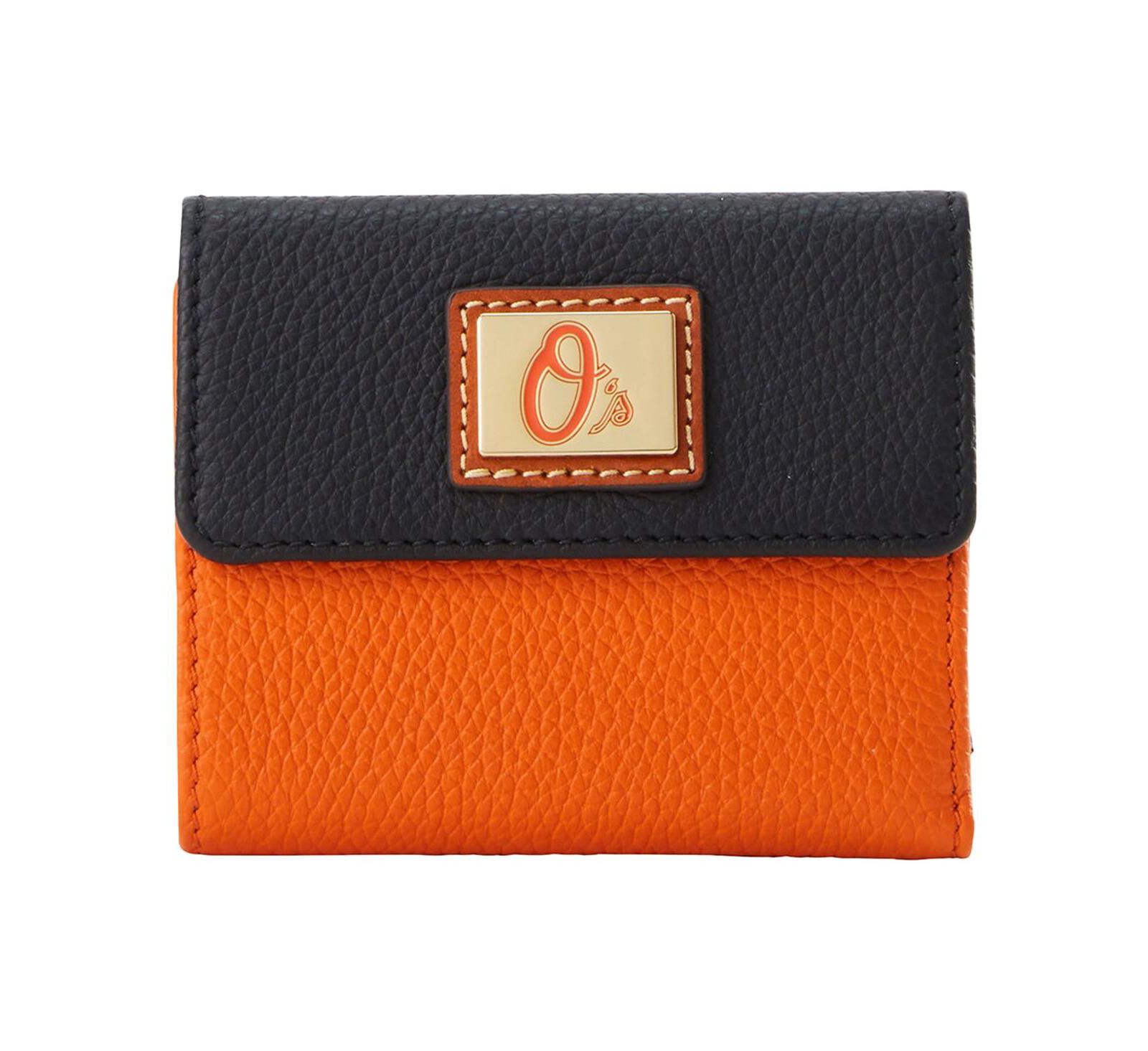 Dooney & Bourke Baltimore Orioles Flap Credit Card Wallet