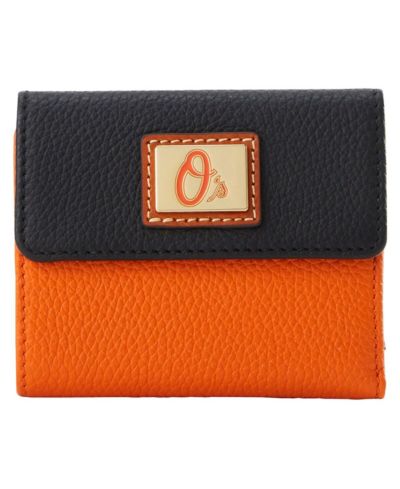 Кошелек для кредитных карт Dooney & Bourke Baltimore Orioles Flap