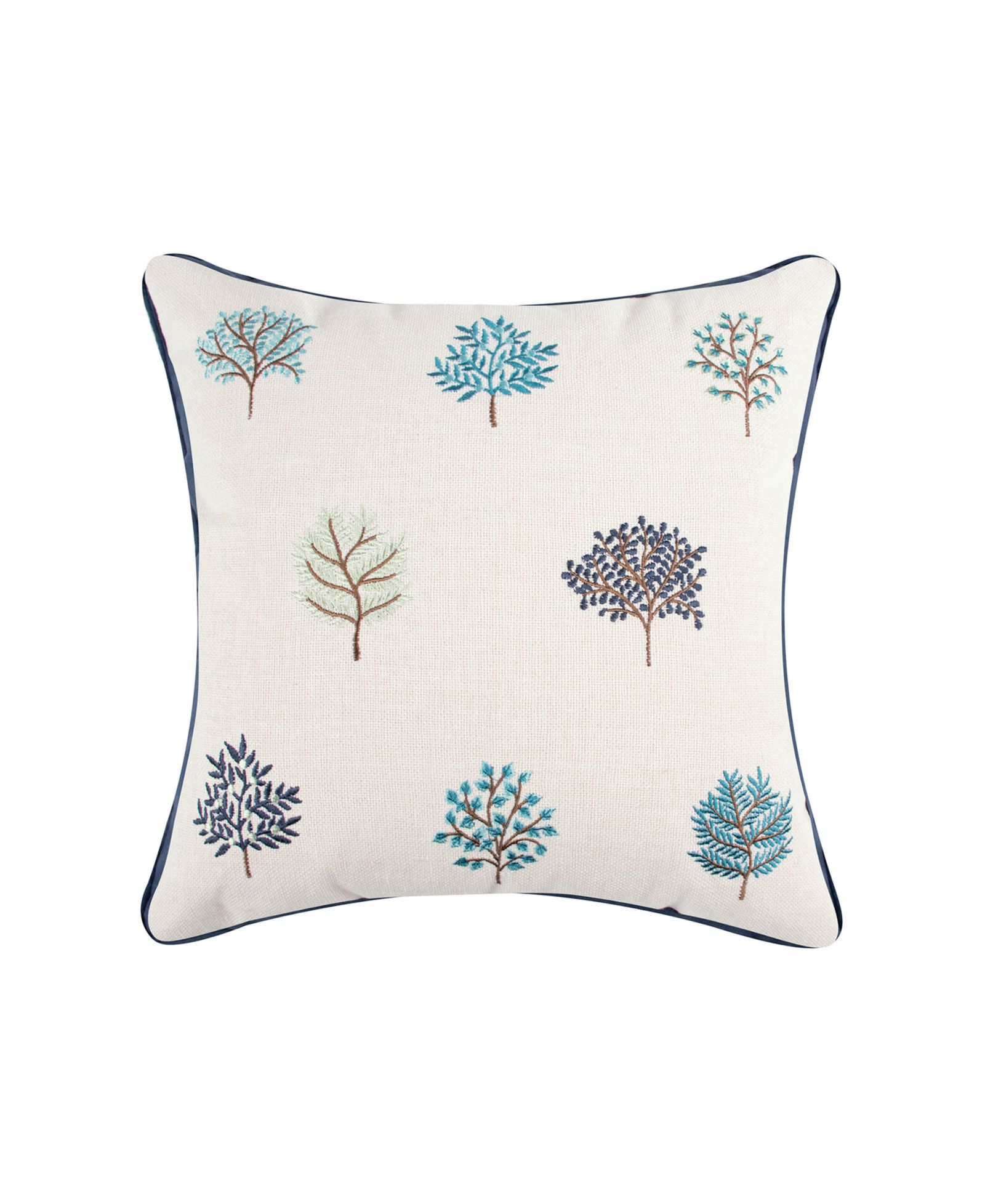 Levtex English Forest Embroidered Decorative Pillow, 16" x 16"