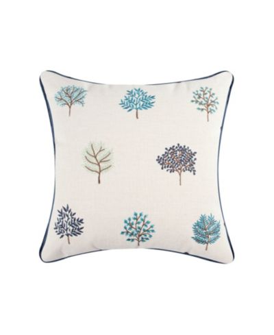 Levtex декоративная подушка English Forest с вышивкой, 16" x 16"