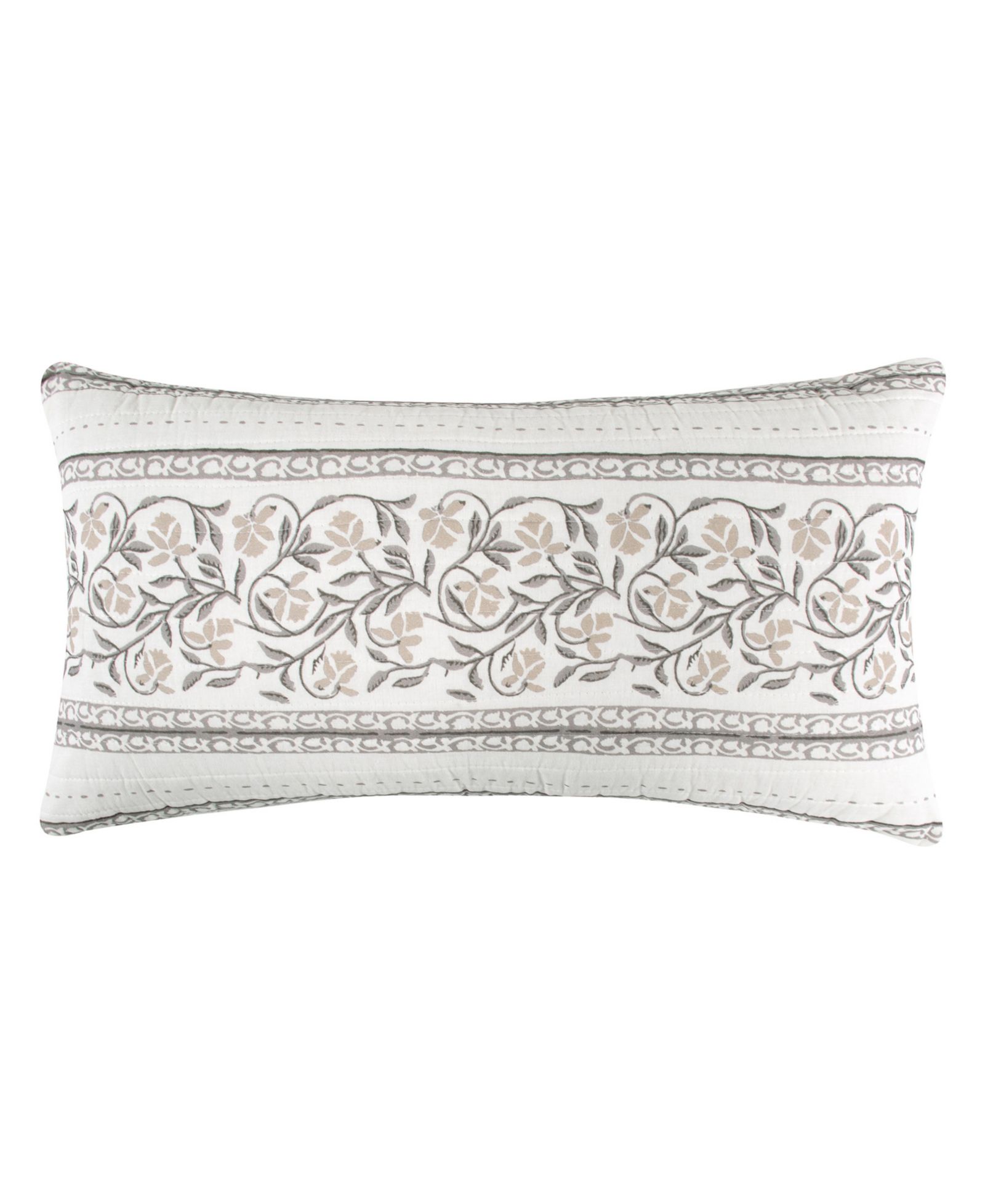 Levtex Adare Quilted Rectangle Decorative Pillow, 24" x 12"