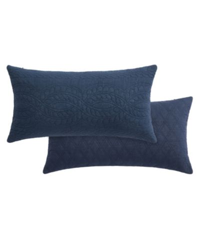 Декоративный стеганый набор подушек Levtex Ballou, 12" x 24"