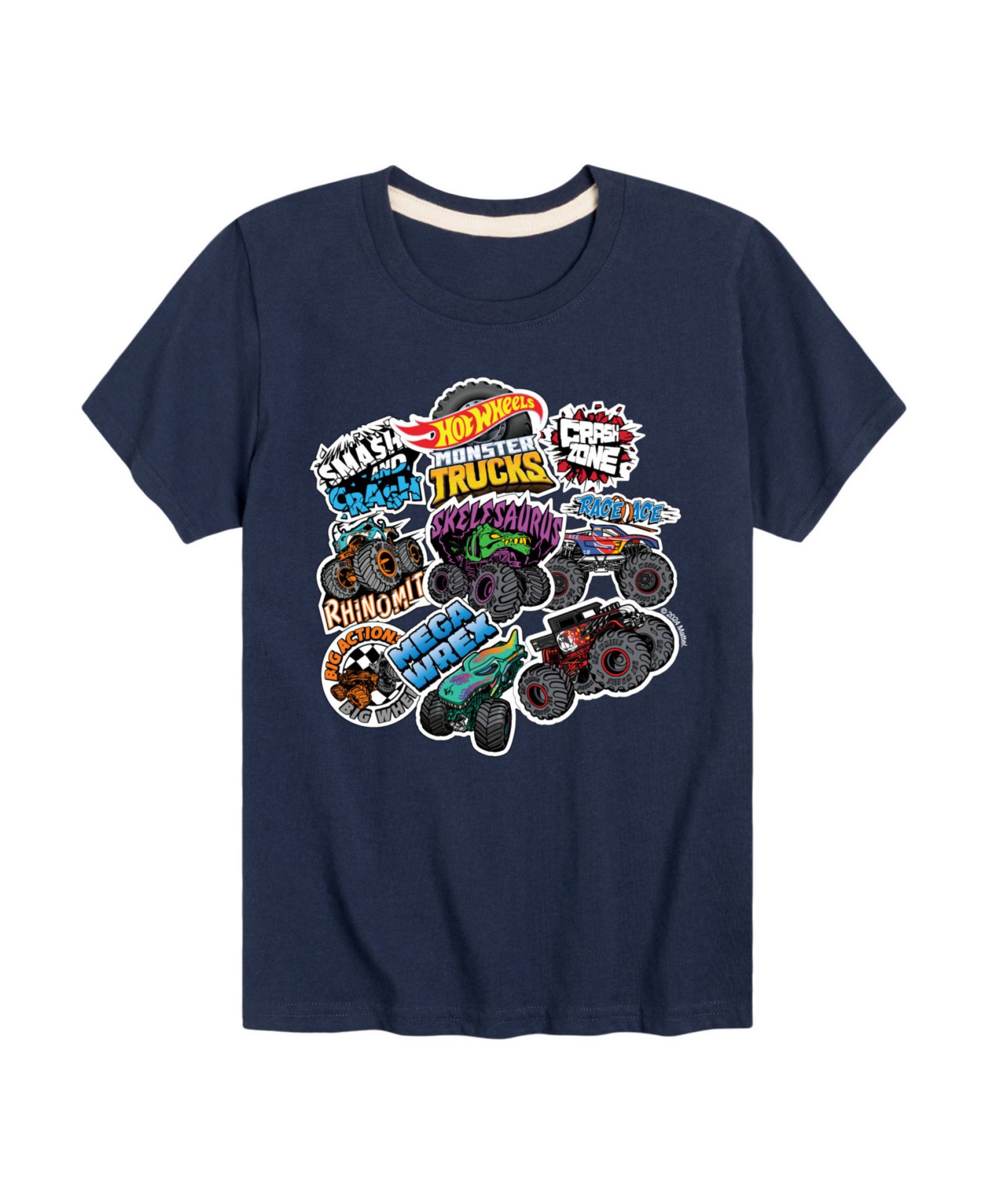 Футболка Hot Wheels Big Boys Hot Wheels Stickers Graphic