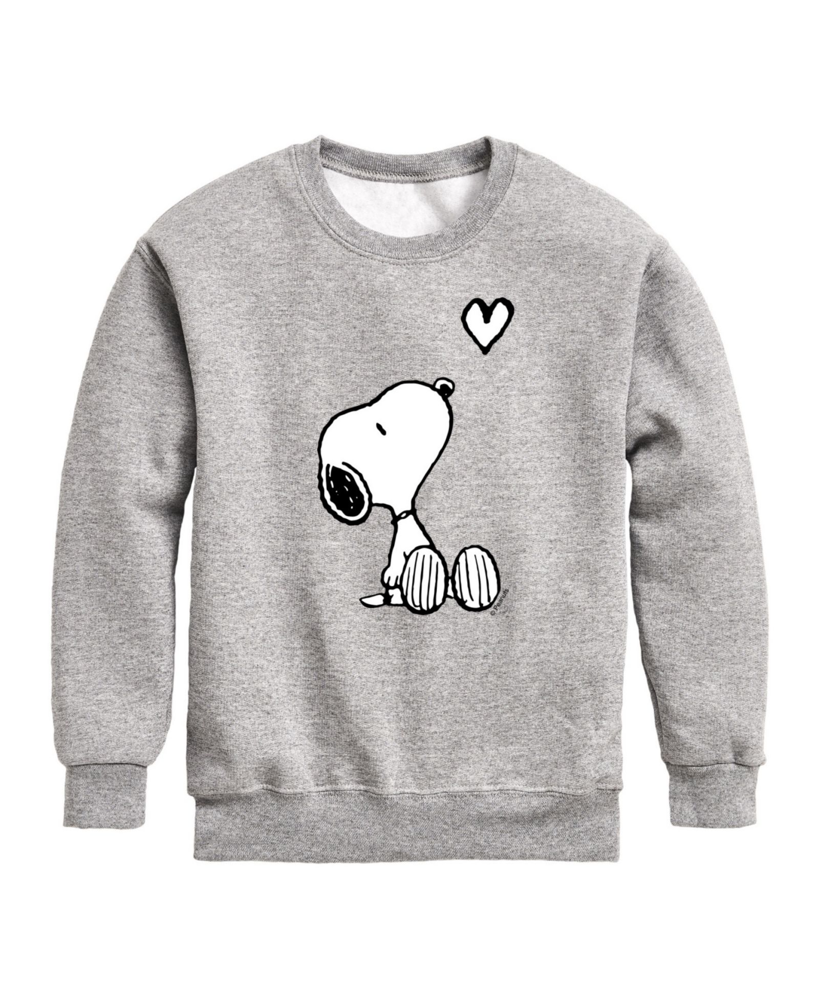 Peanuts детский свитшот с графическим принтом Snoopy Heart