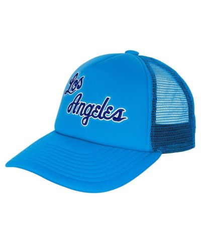 Кепка Mitchell & Ness Los Angeles Lakers Core Evergreen Trucker для мальчиков и девочек, светло-голубая