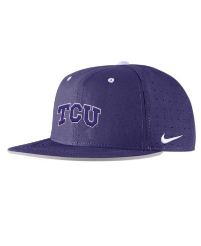 Мужская бейсболка Nike Purple TCU Horned Frogs On-Field True Performance