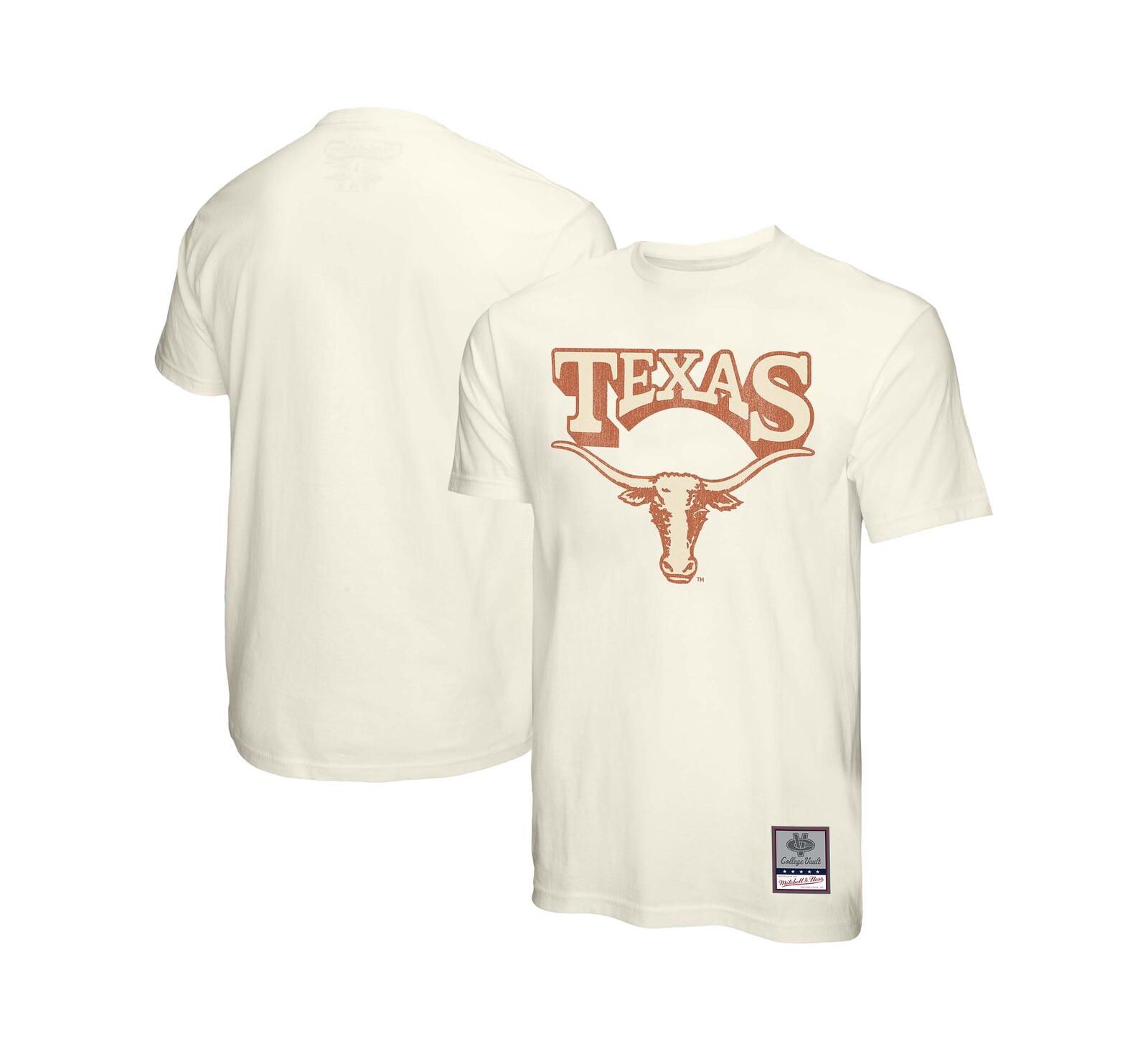 Mitchell & Ness Men's Cream Texas Longhorns Vintage Tone T-Shirt