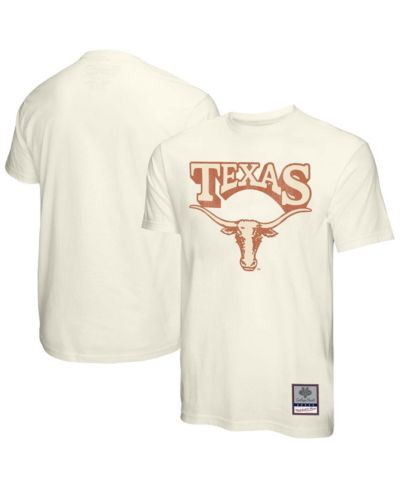 Mitchell & Ness Men's Cream Texas Longhorns Vintage Tone T-Shirt