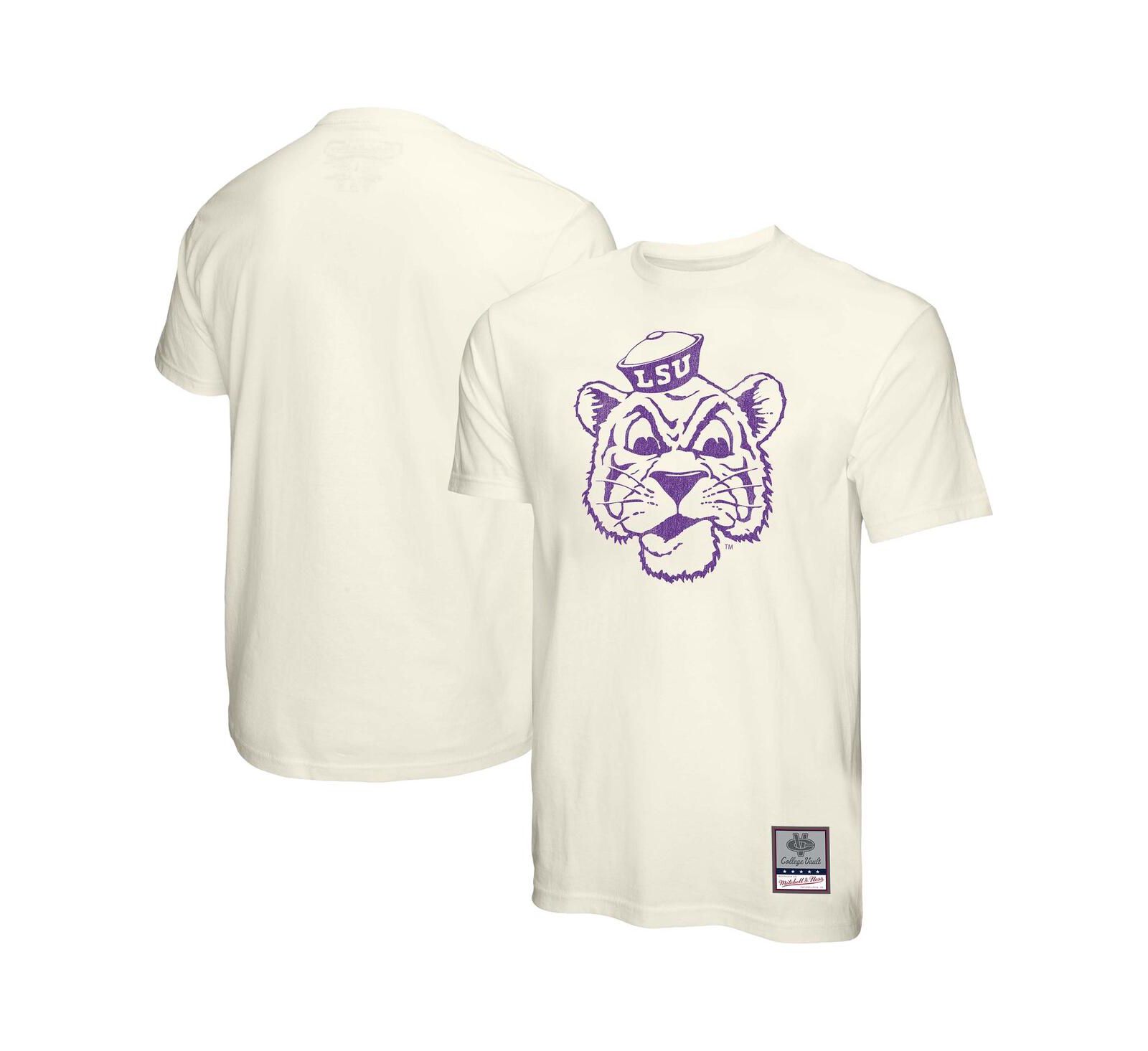 Mitchell & Ness Men's Cream LSU Tigers Vintage Tone T-Shirt