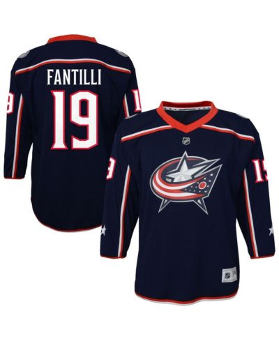 Outerstuff Big Boys and Girls Adam Fantilli Blue Columbus Blue Jackets Alternate Replica Player Jersey