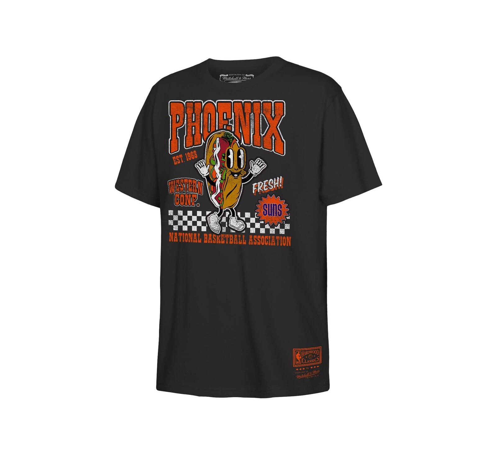 Mitchell & Ness Детская футболка с персонажем Phoenix Suns Black