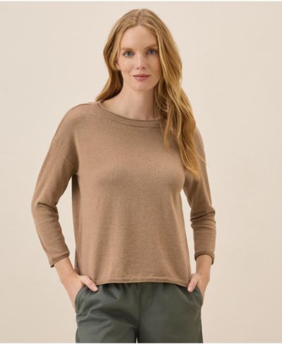 Женский свитер Pact Organic Cotton Classic Fine Knit Wide Neck