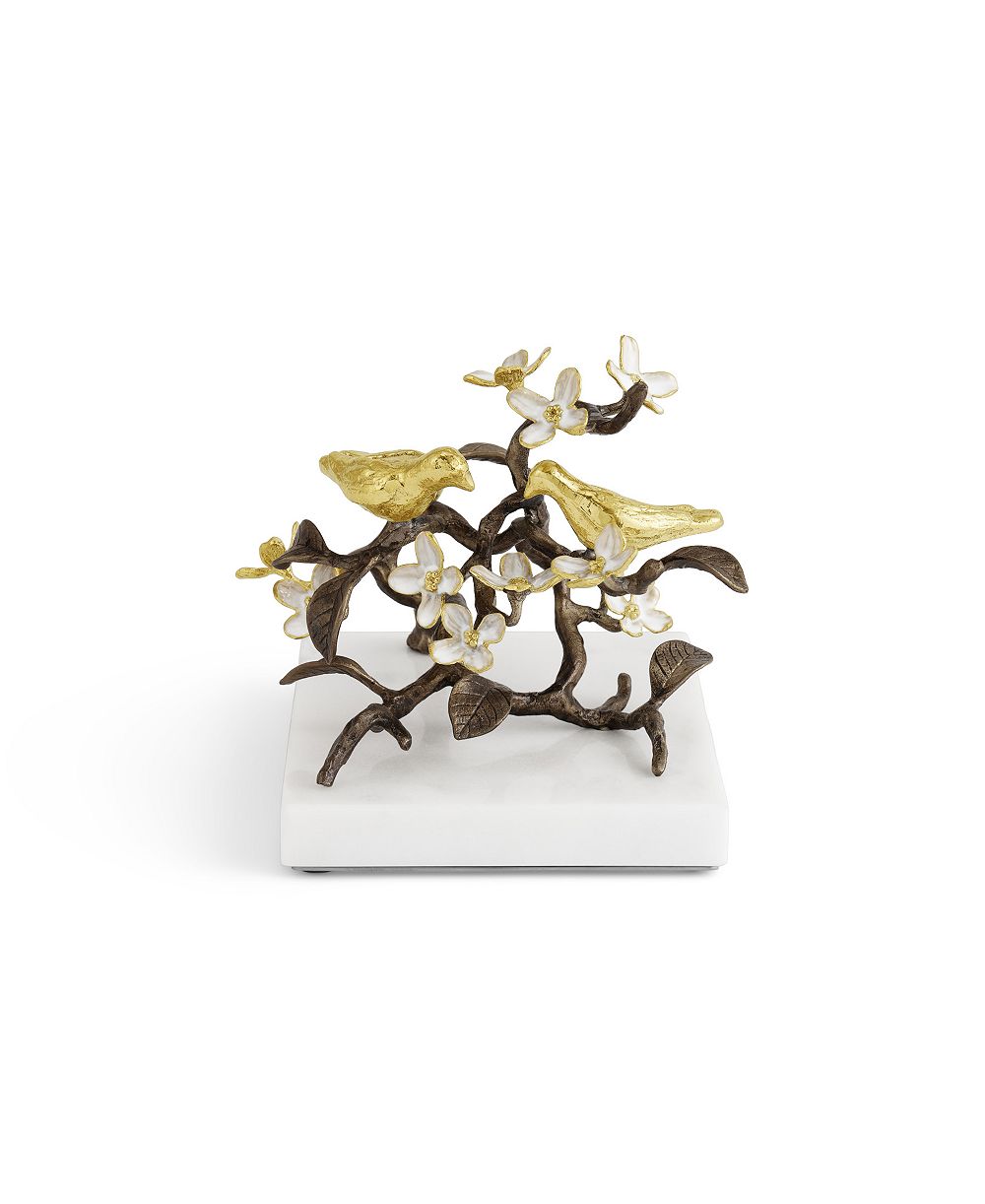 Michael Aram Lovebirds Handcrafted Decorative Object