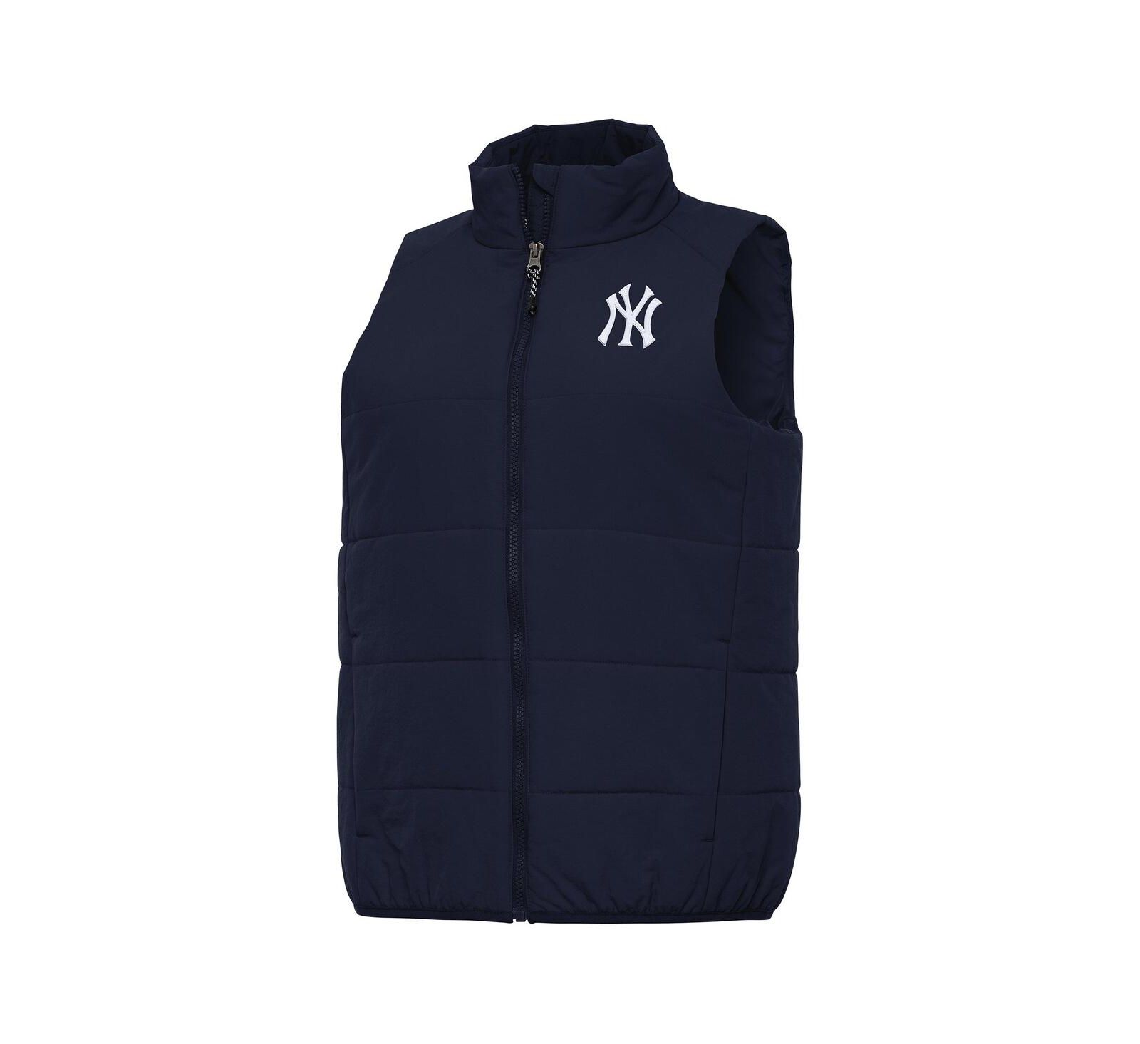 Antigua Women's Navy New York Yankees Experience Full-Zip Vest