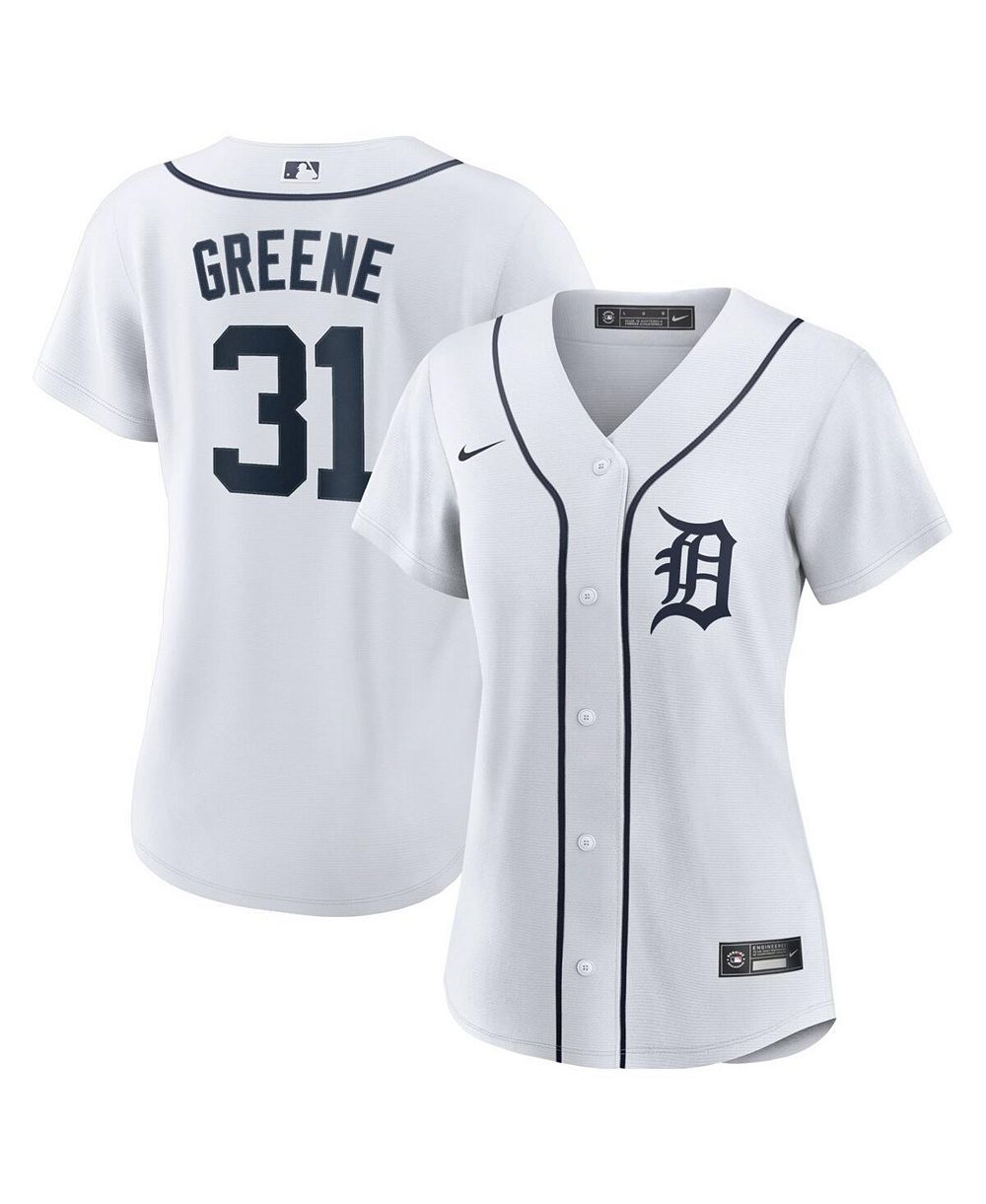 Женская джерси Nike Riley Greene White Detroit Tigers Home Replica Player