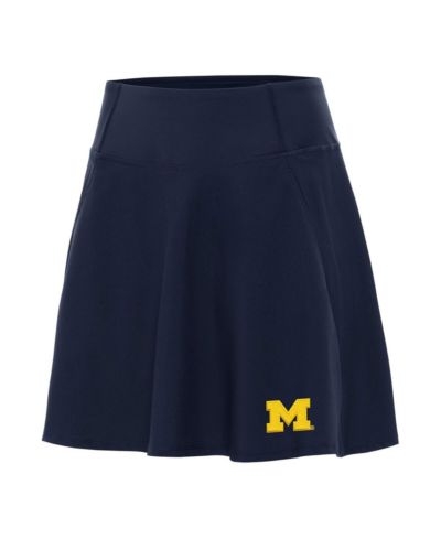 Женский шорты-юбка Antigua Michigan Wolverines Navy