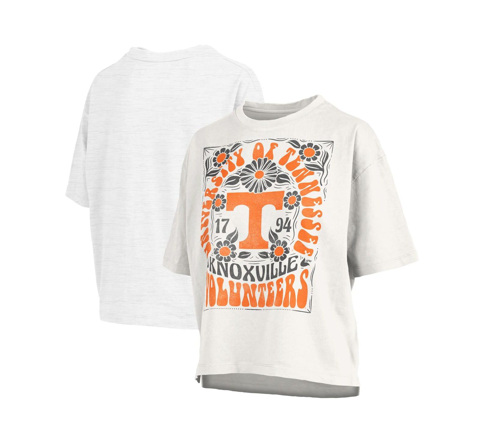 Женская оверсайз футболка Pressbox White Tennessee Volunteers Harmony
