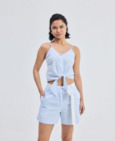 Reistor Женские шорты в полоску Regular Fit