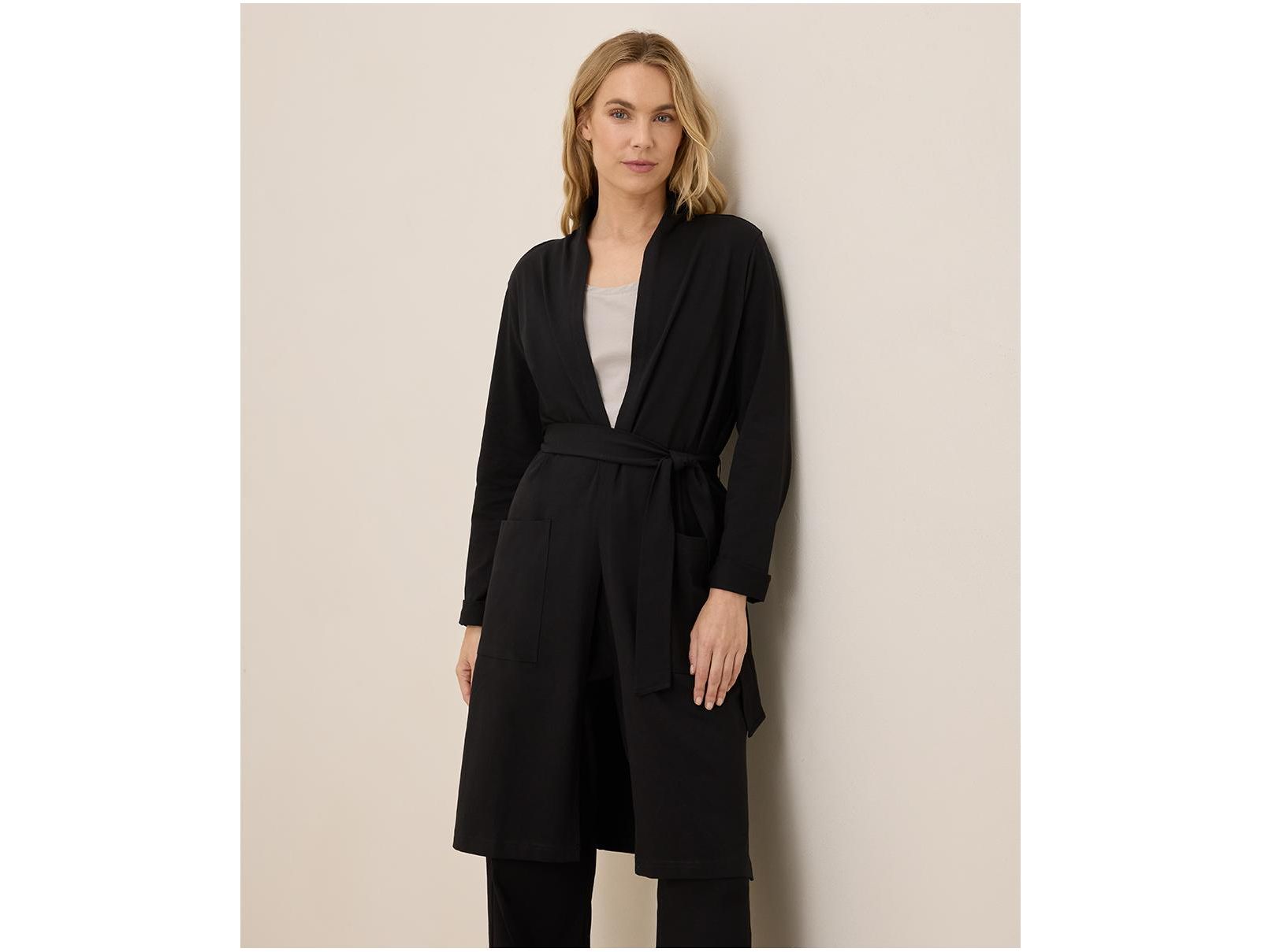 Pact Women's Organic Cotton Cool Stretch Lounge Duster