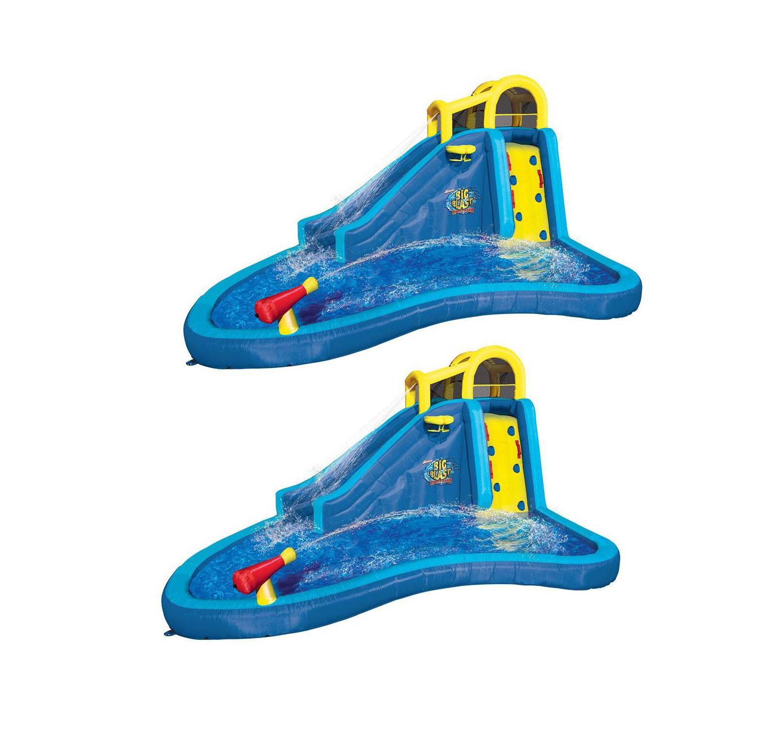 Banzai надувной игровой комплекс Splash Slide Lagoon Pool (2 Pack