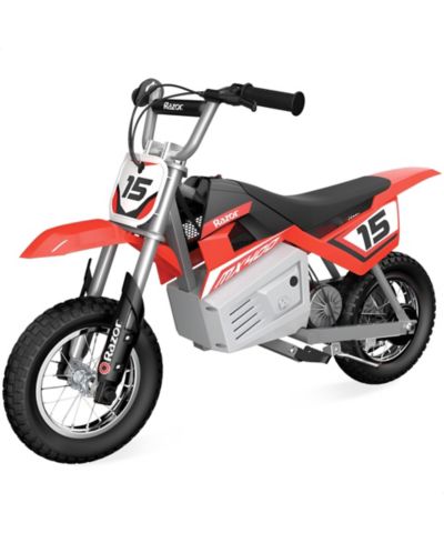 Razor MX400 Dirt Rocket Electric Motocross Bike, 140-Pound Capacity, Ages 13+