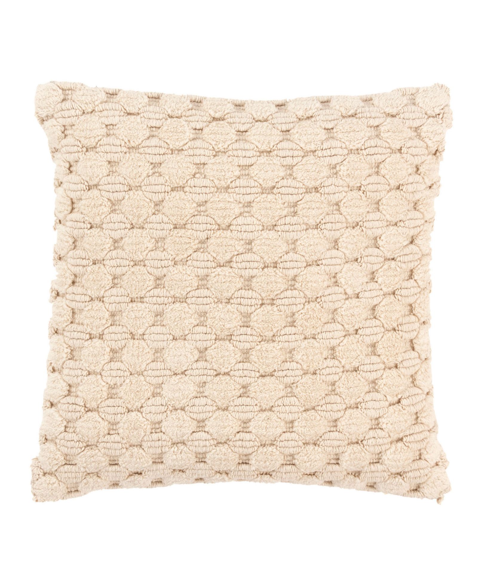 Rizzy Home Modern Industrial Geometric Woven Decorative Pillow, 20" x 20"