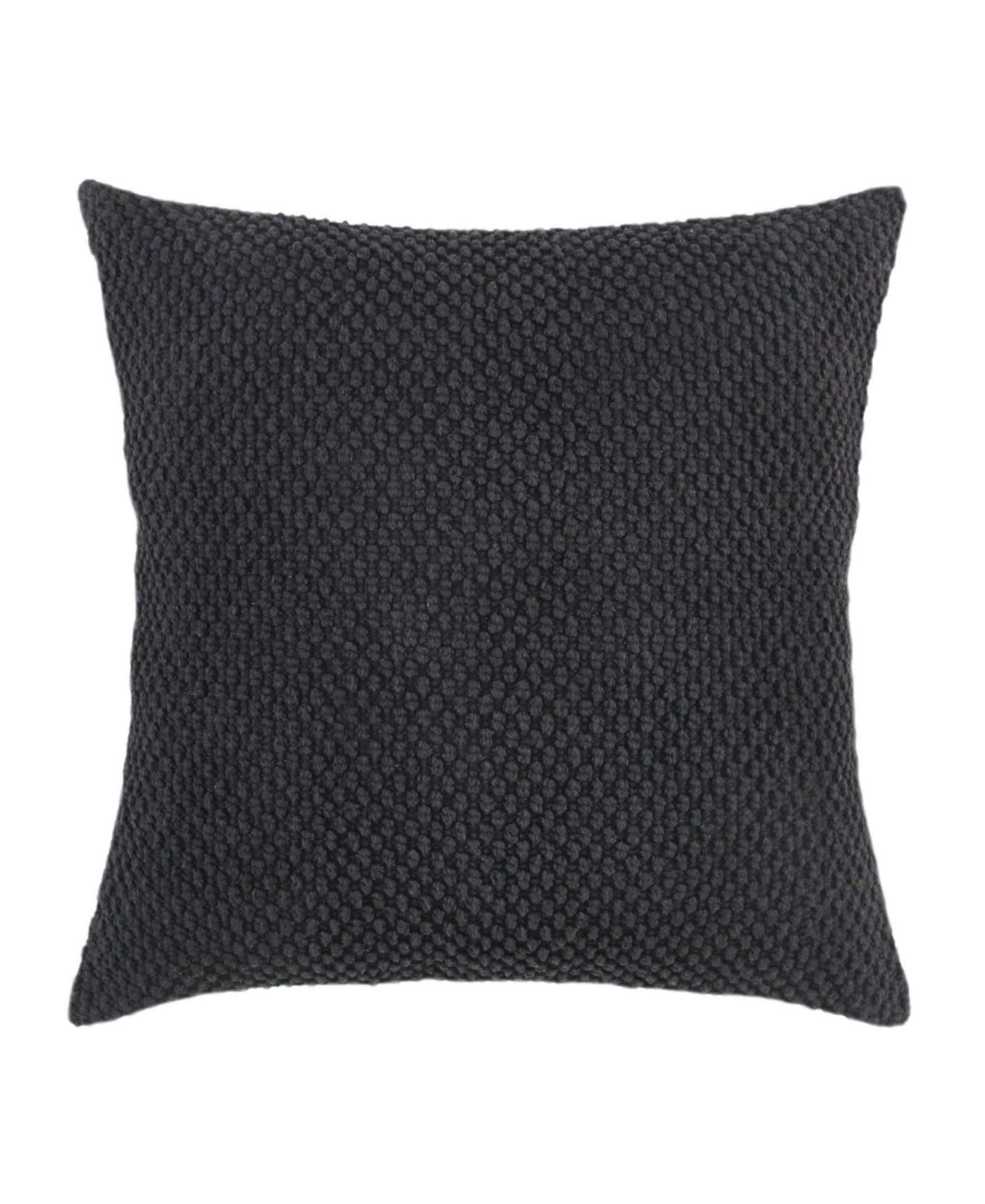 Rizzy Home Urban Farmhouse Solid Woven Decorative Pillow, 20" x 20"