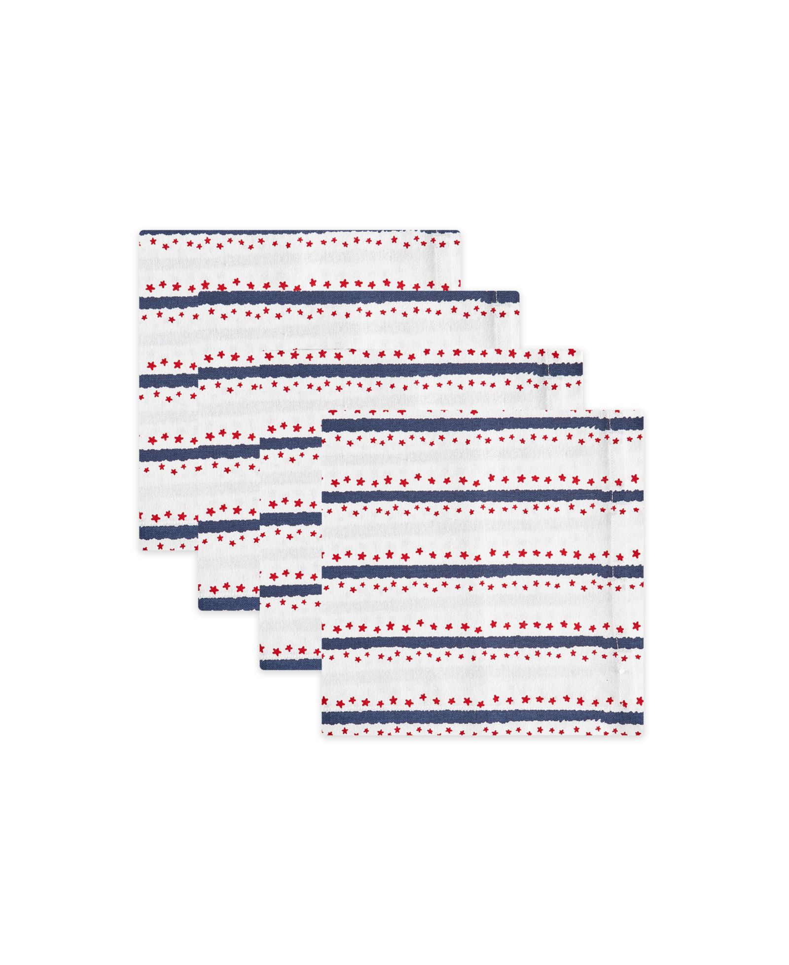 Tableau Mini Stars Set of 4 Placemats, 8.25" x 8.25"