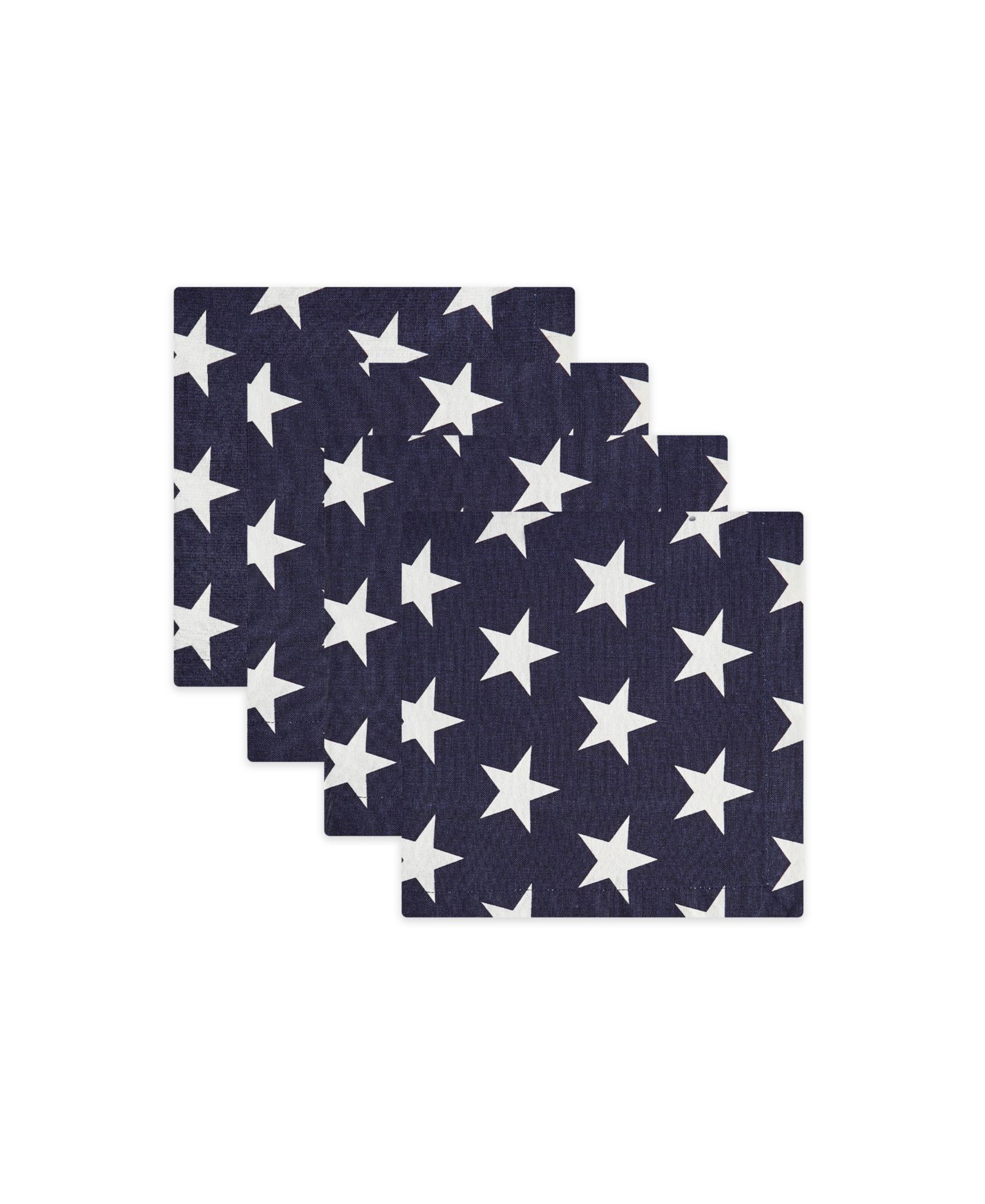 Набор салфеток Tableau Star Americana 4 штуки 8.25" x 8.25"