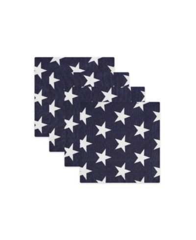 Tableau Star Americana Set of 4 Napkins, 8.25" x 8.25"